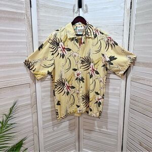 3/$25 KulaKula Silk Hawaiian Aloha Camp Shirt Medium